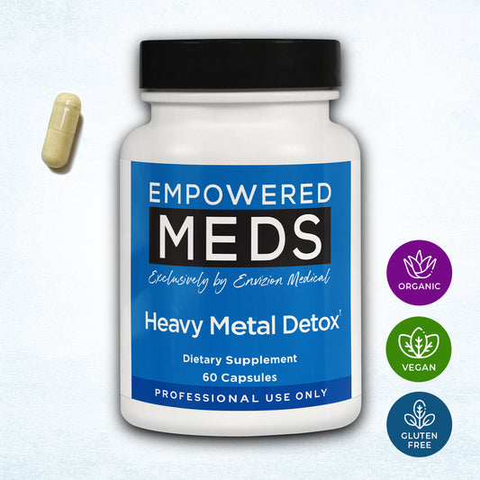 Heavy Metal Detox binder by Envision Medical and Empowered Meds